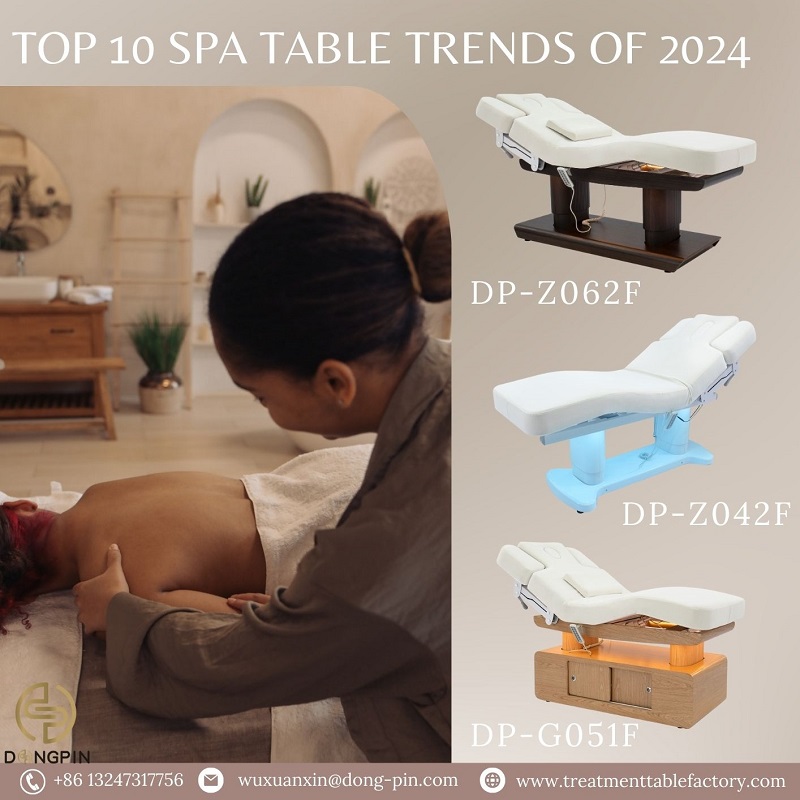 Top 10 Spa Table Trends of 2024: A Future Outlook for Leaders