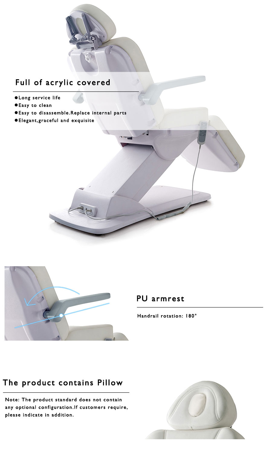 Hair transplant chair