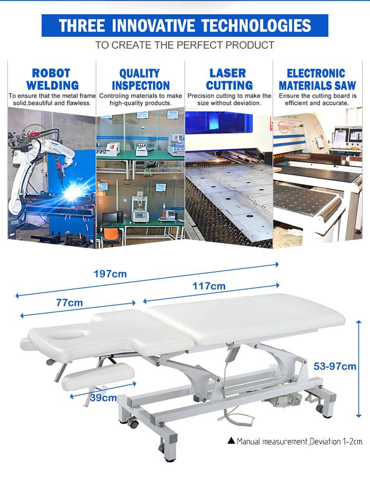 Cervical treatment bed