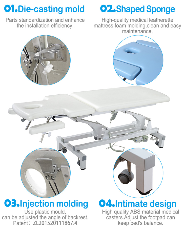 Cervical treatment bed