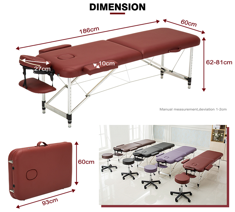 foldable massage table