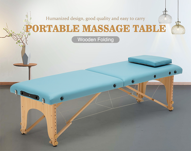 DP-2523 Portable wooden massage table