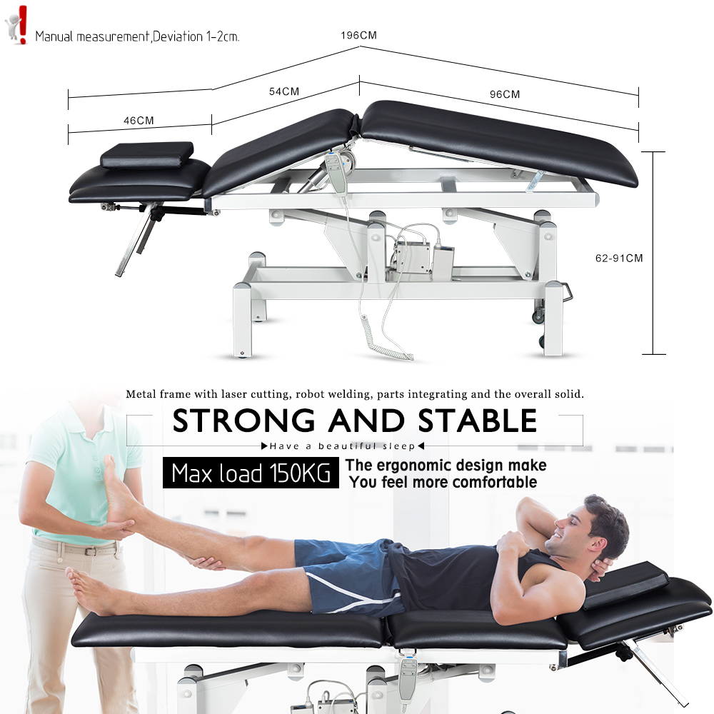 Rehabilitation physiotherapy bed 