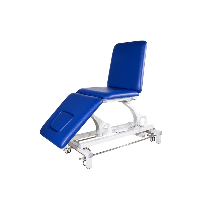 Electric physiotherapy bed