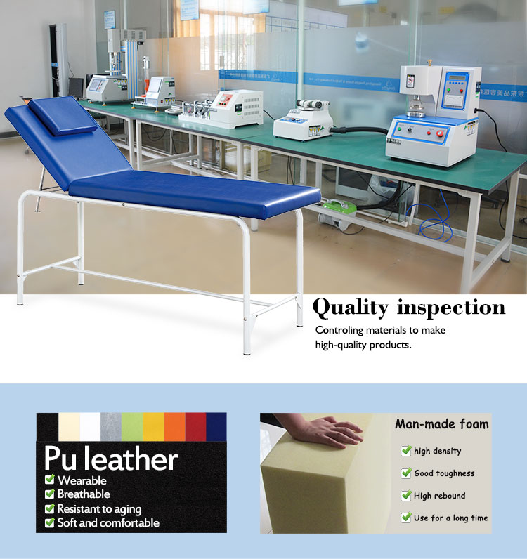 Medical examination bed