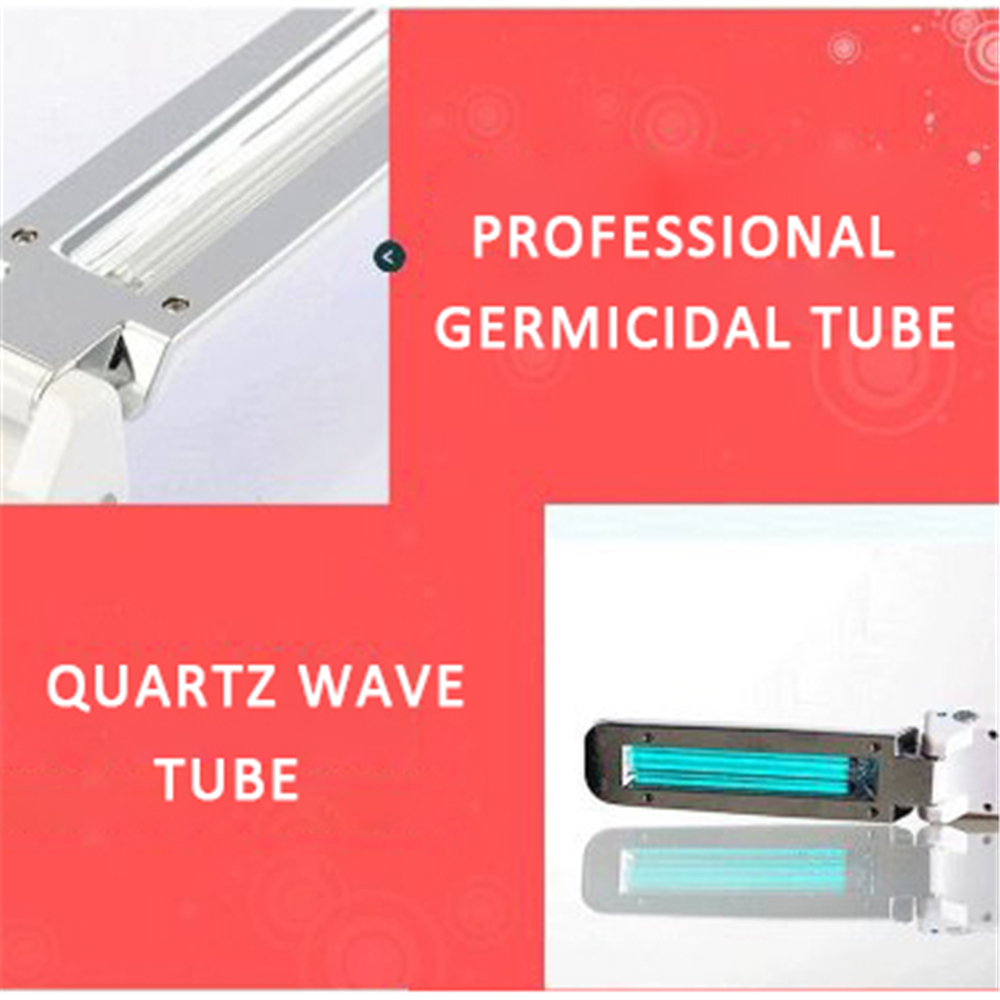 Folding UV germicidal lamp