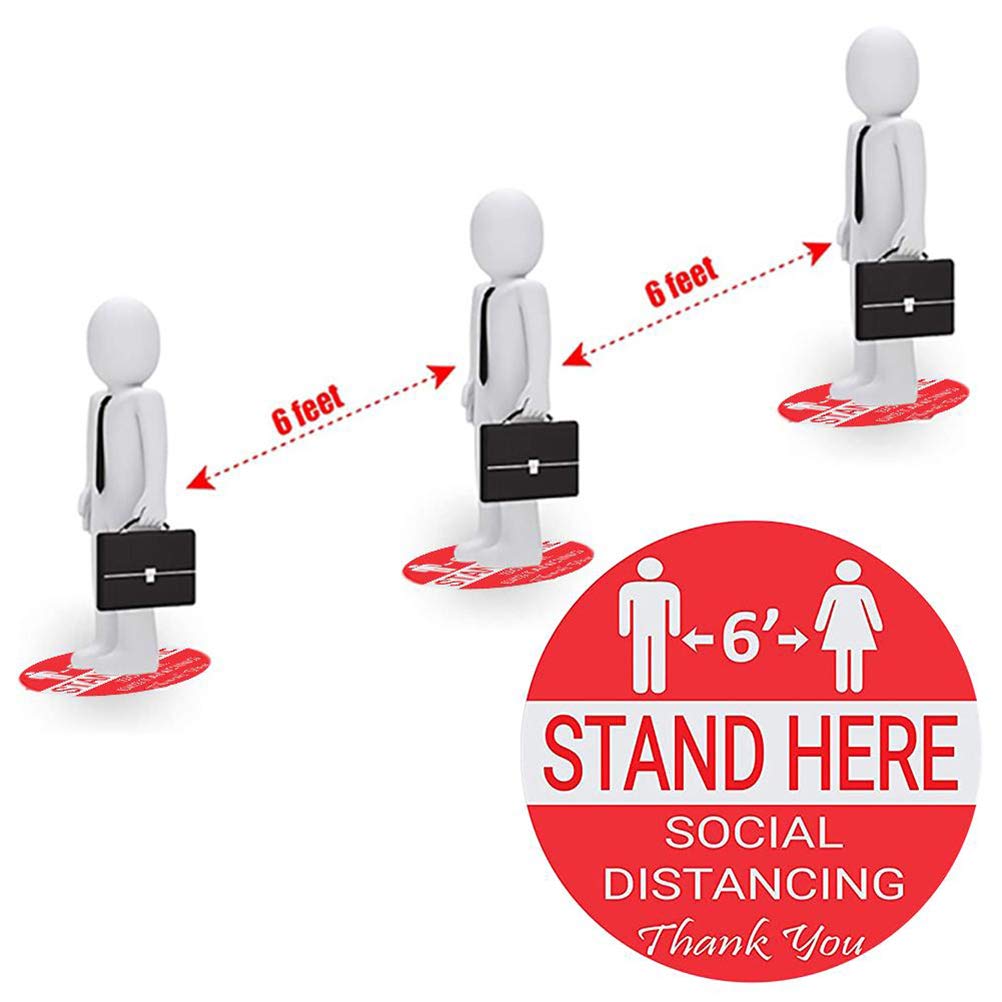 Social Distancing Floor Sticker (9)