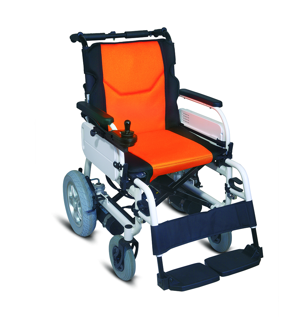 Power assist electric wheelchair