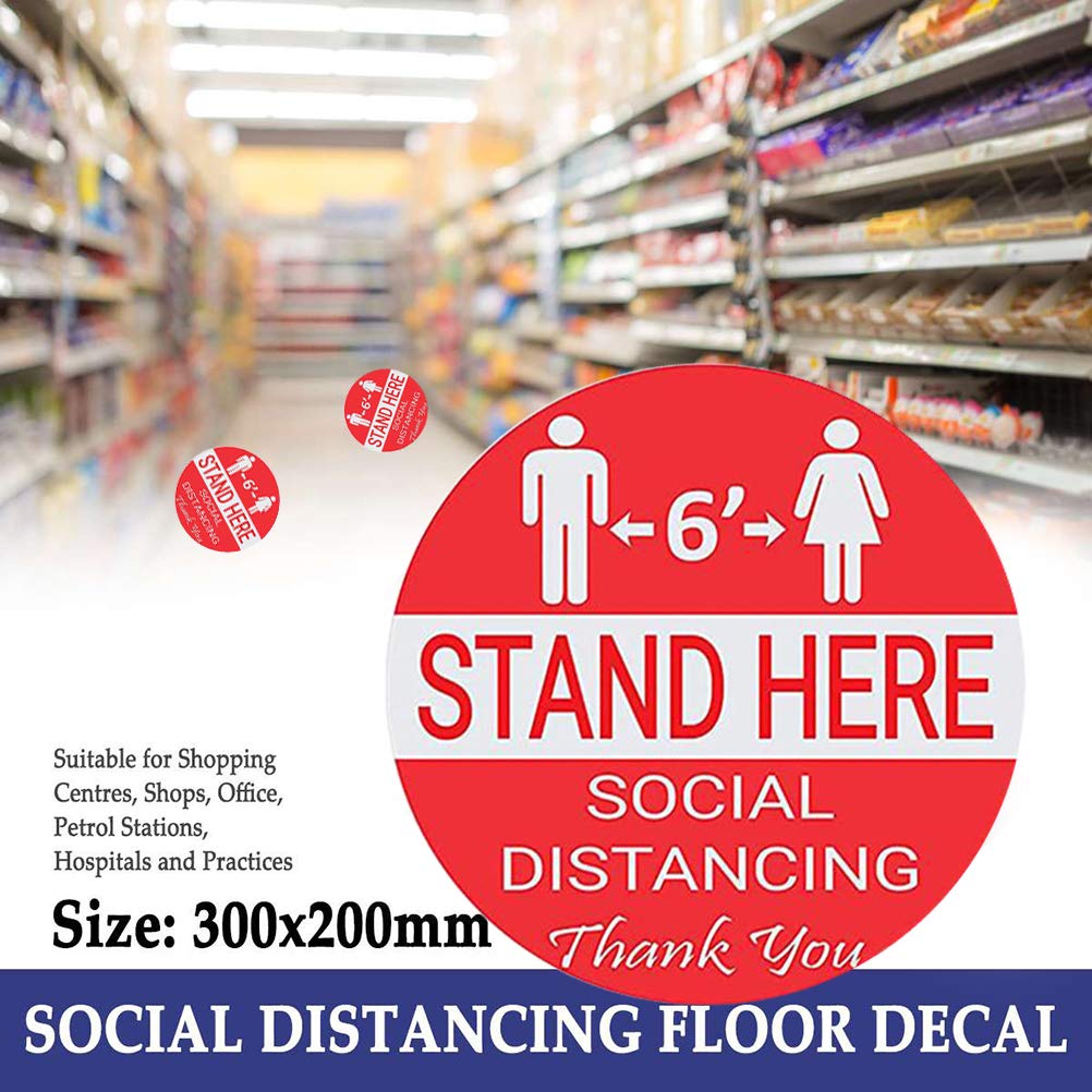 Social Distancing Floor Sticker (4)