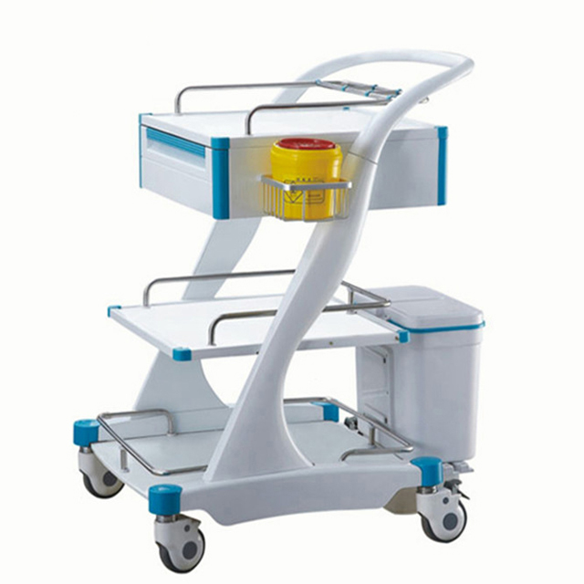 Hospital emergency ABS tool cart